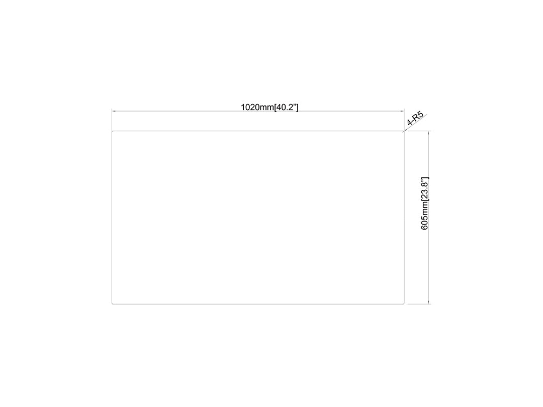 M PRO SERIES - SAFETY SHEET POLYCARBONATE 43"