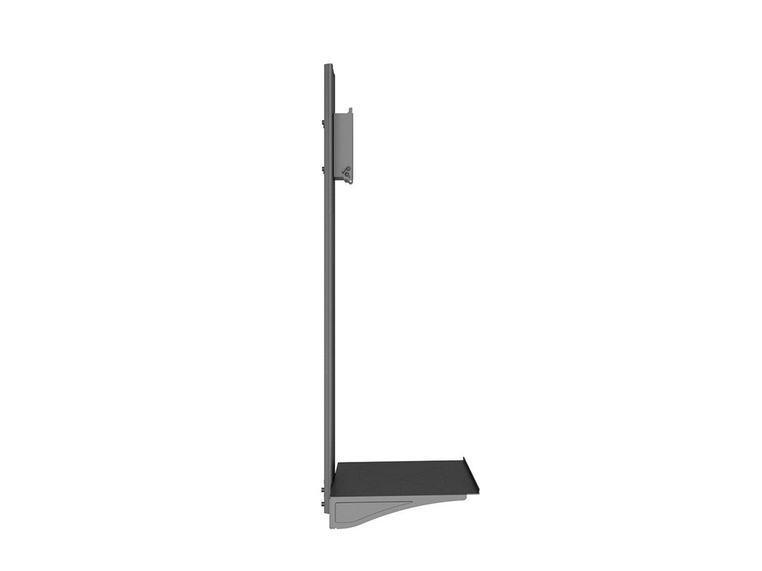 M MOTORIZED PUBLIC FLOORSTAND SHELF DUAL PILLAR 180 HD