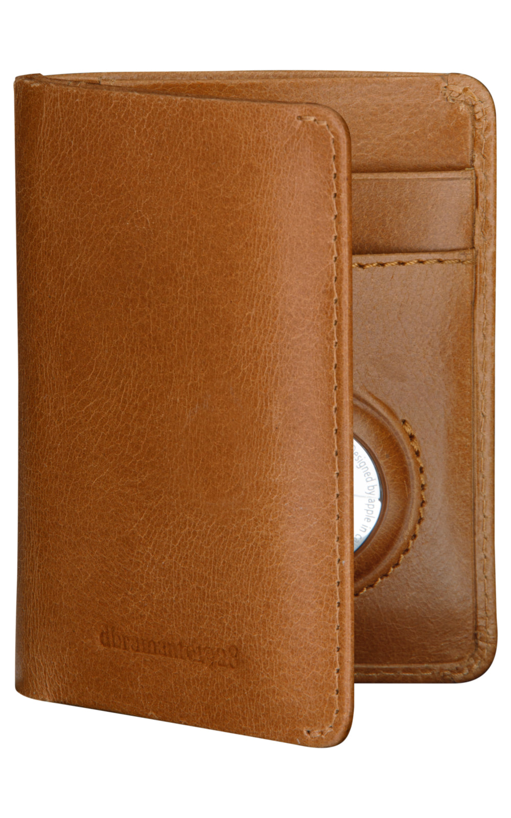 DBRAMANTE1928 BILLUND - AIRTAG SLIM WALLET - TAN