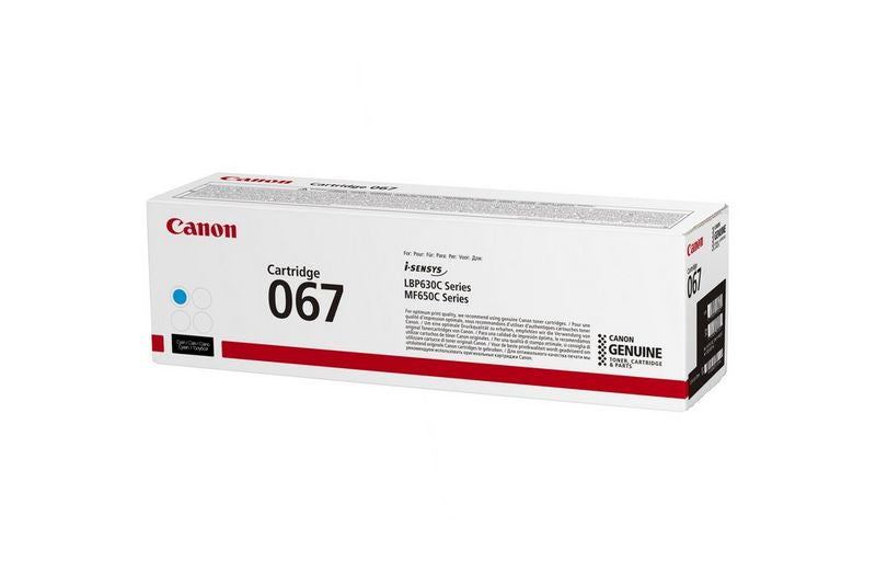 CANON Toner Cartridge 067 Cyan