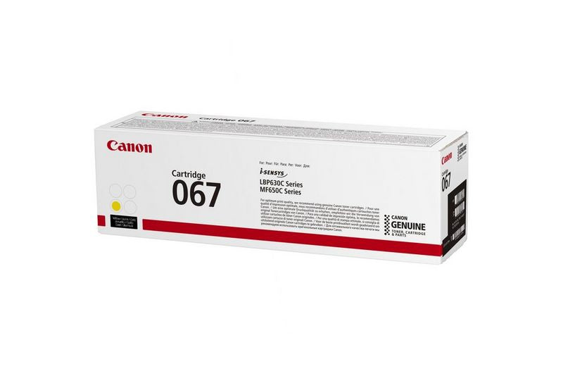 CANON Toner Cartridge 067 Yellow