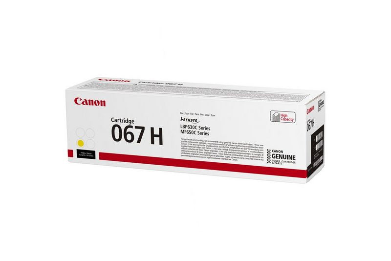 CANON Toner Cartridge 067 H Y