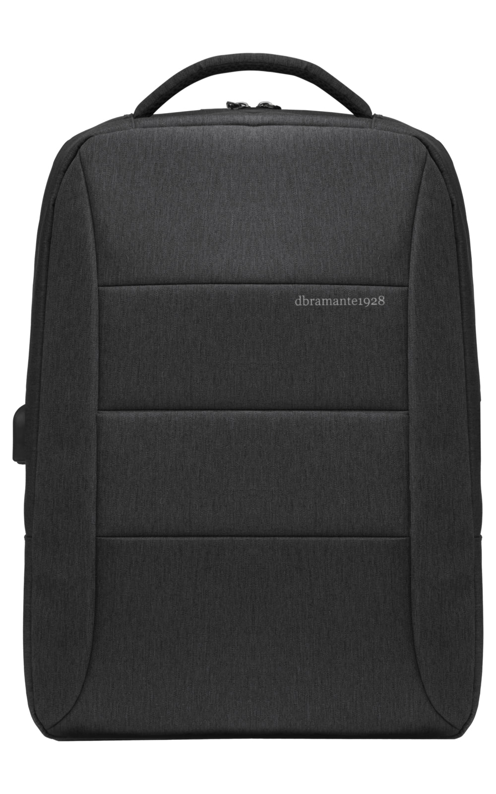 DBRAMANTE1928 CHRISTIANSBORG - RECYCLED BACKPACK 16" - CHARCOAL