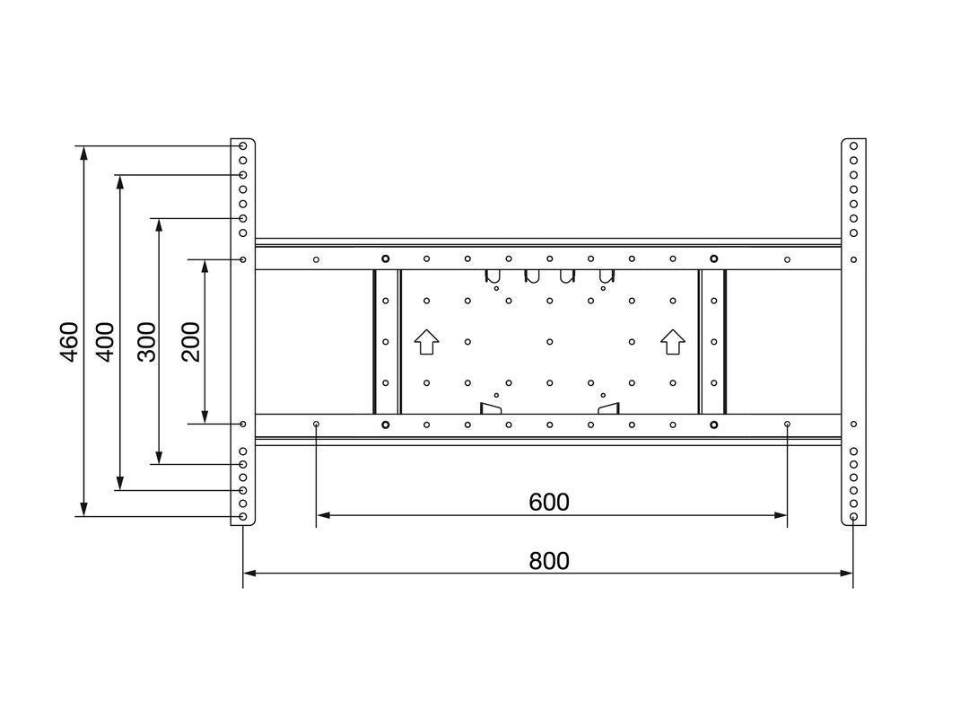 MB TILT&TURN EXTENSION KIT 65KG 600X400