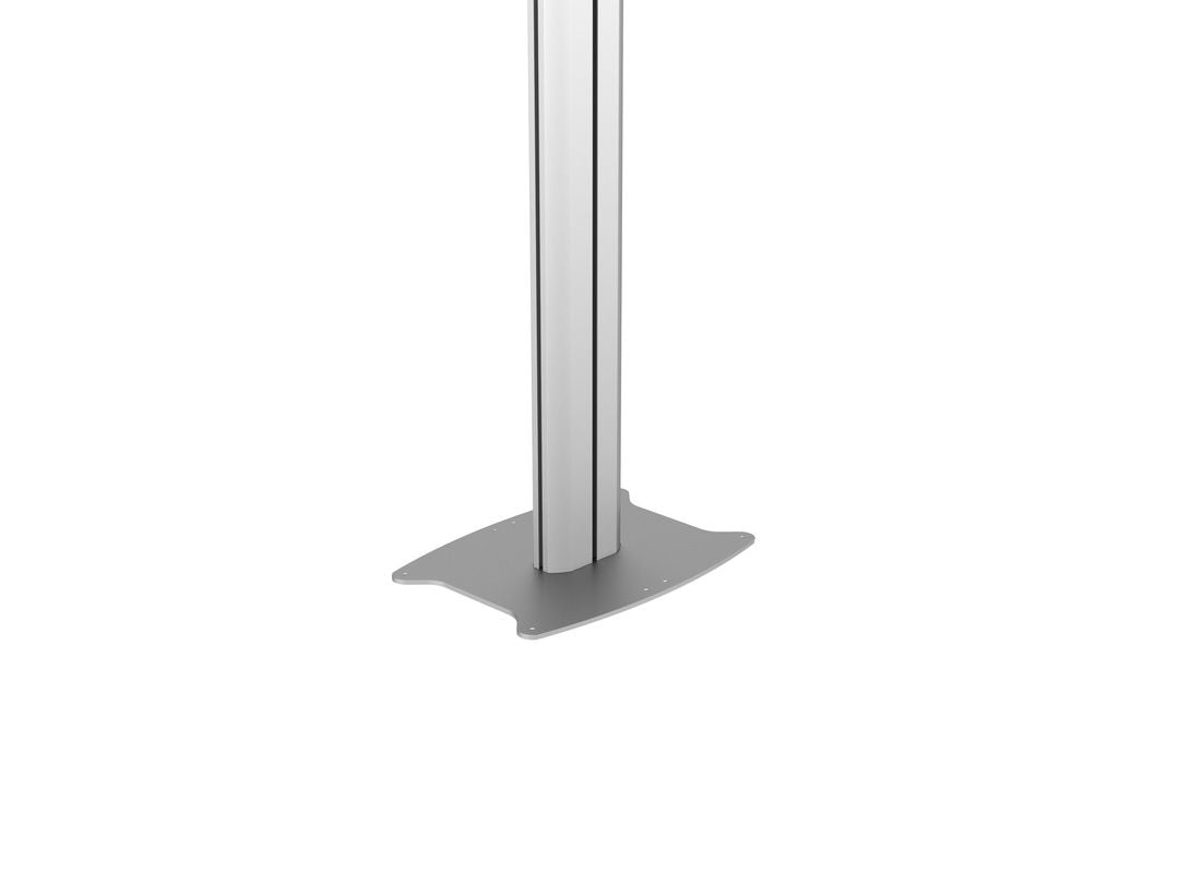 M PUBLIC DISPLAY FLOORSTAND BASE SILVER