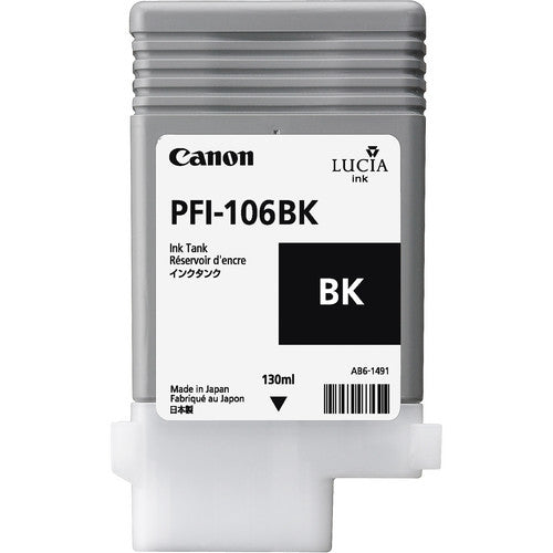 CANON PFI-106BK Black 130ml