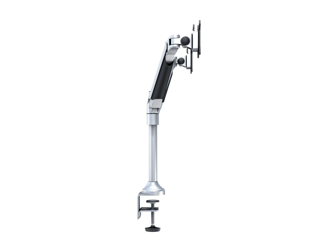 M VESA GAS LIFT ARM DUAL SILVER