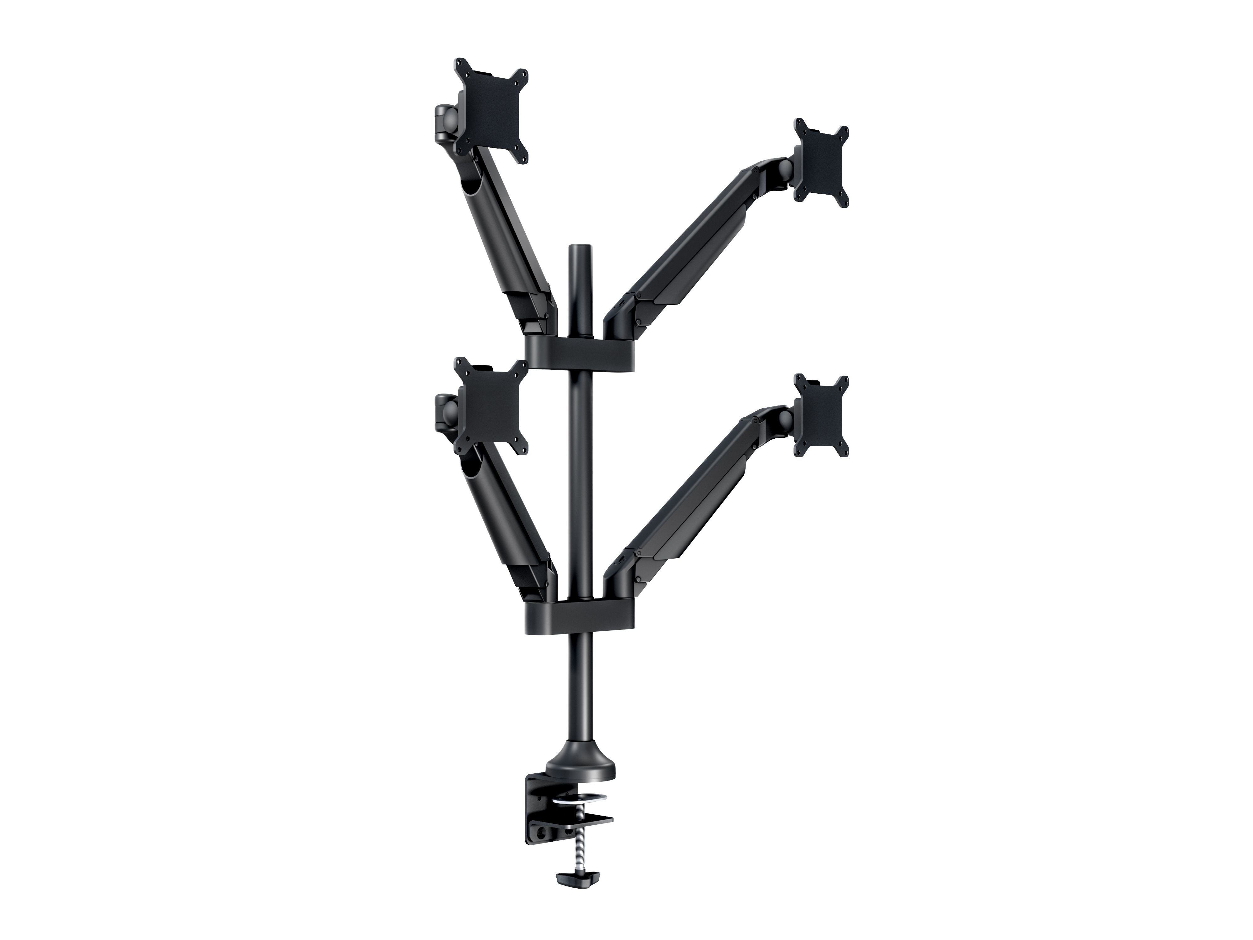 MB GAS LIFT ARM QUAD 10KG MAX.100X100 BL