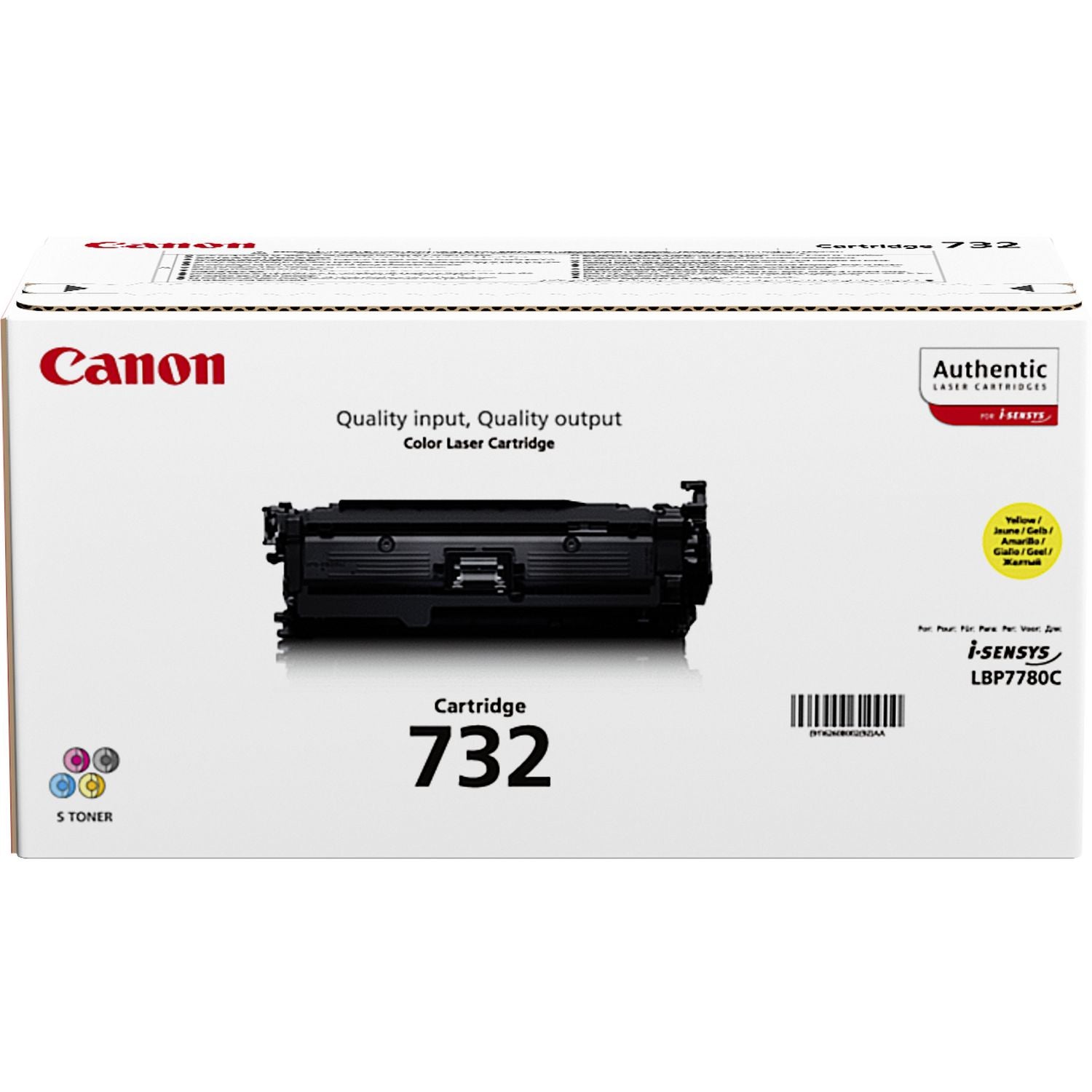 CANON Toner 732 yellow