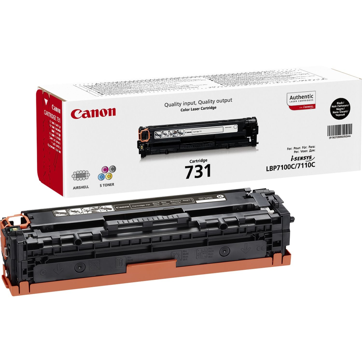 CANON Toner 731 black