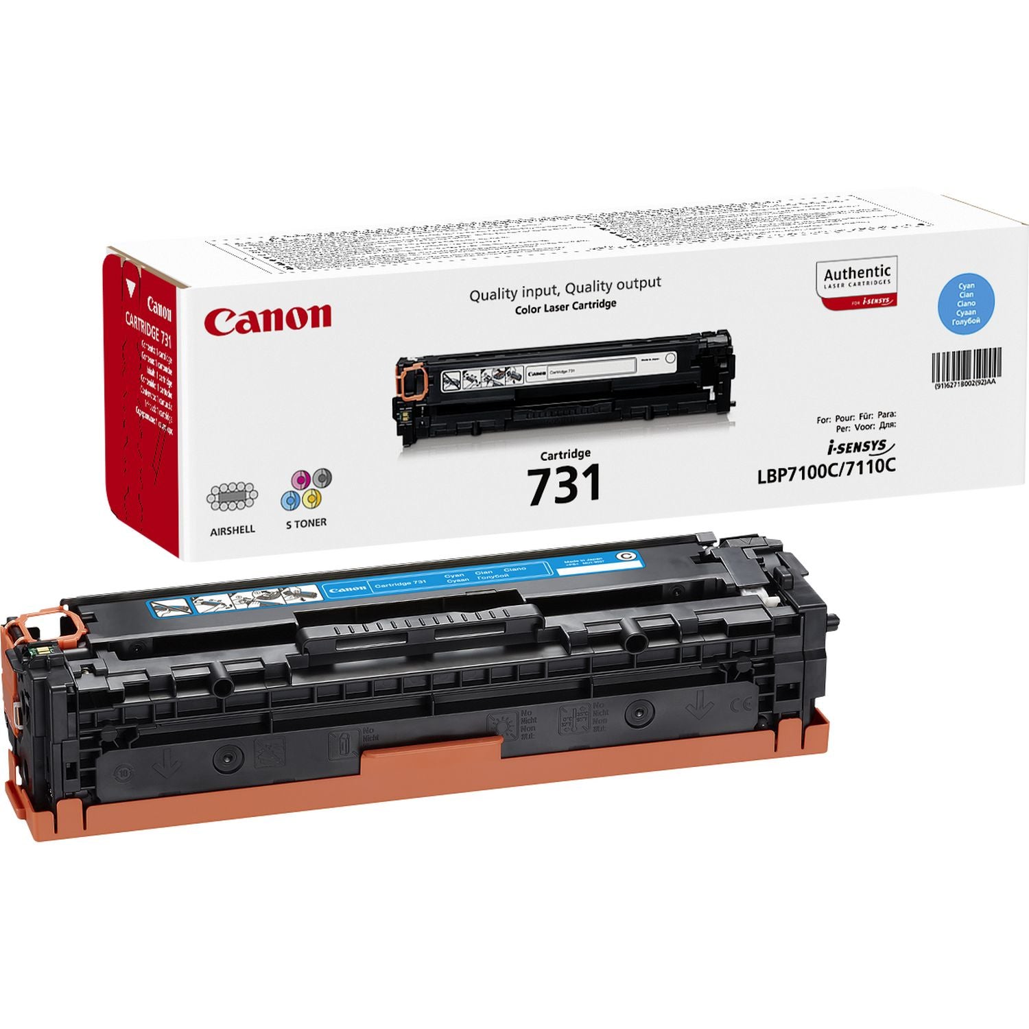 CANON Toner 731 cyan