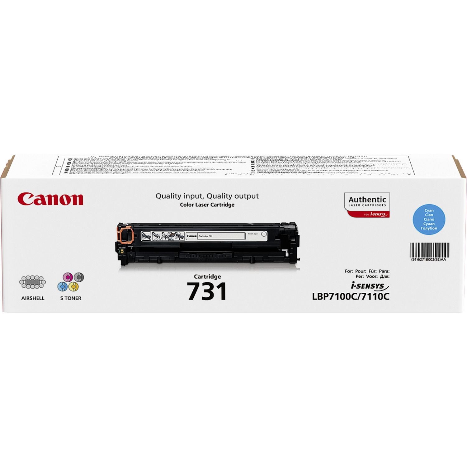 CANON Toner 731 cyan