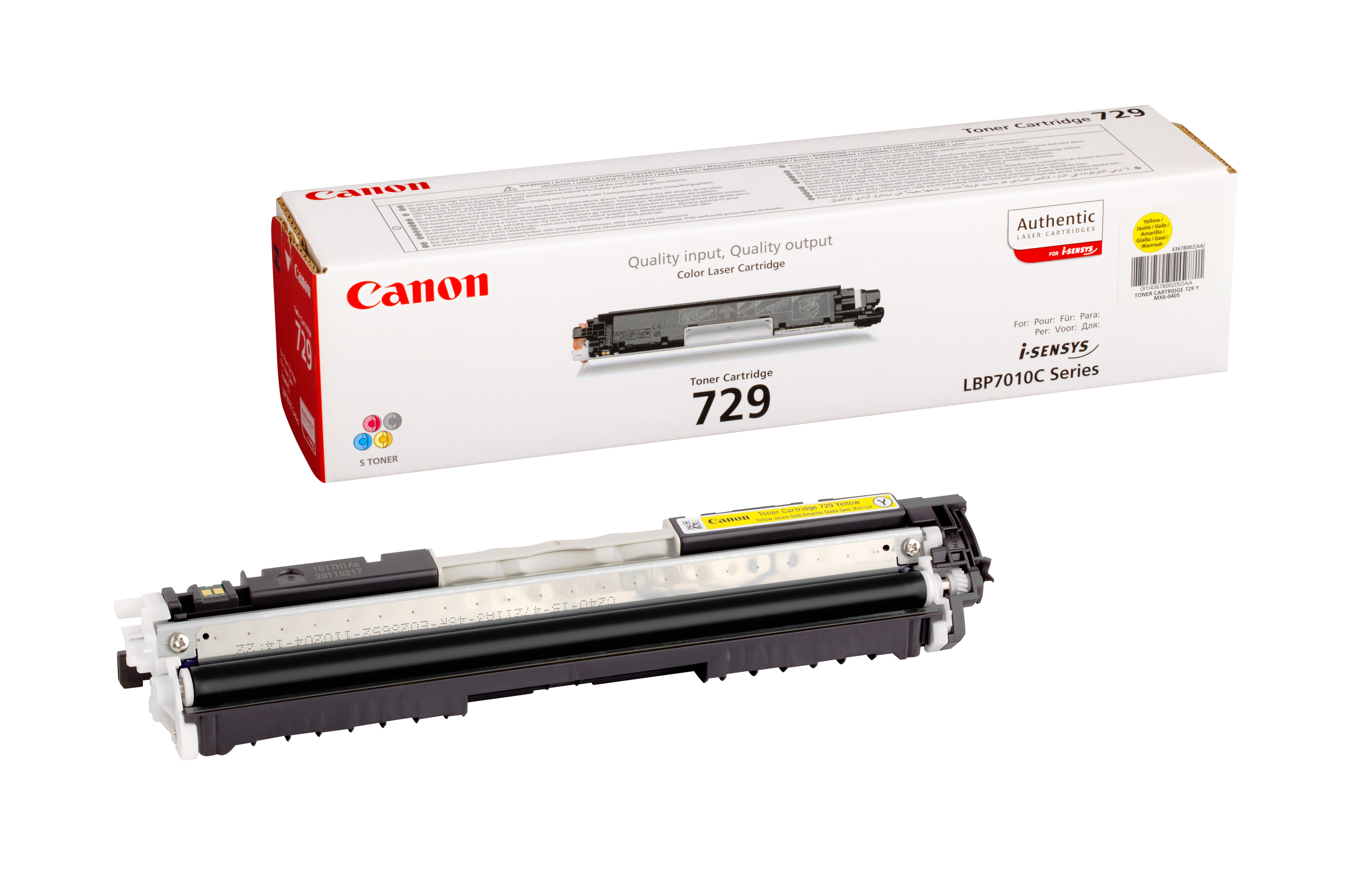 CANON CRG-729Y Cartridge yellow LBP7010C