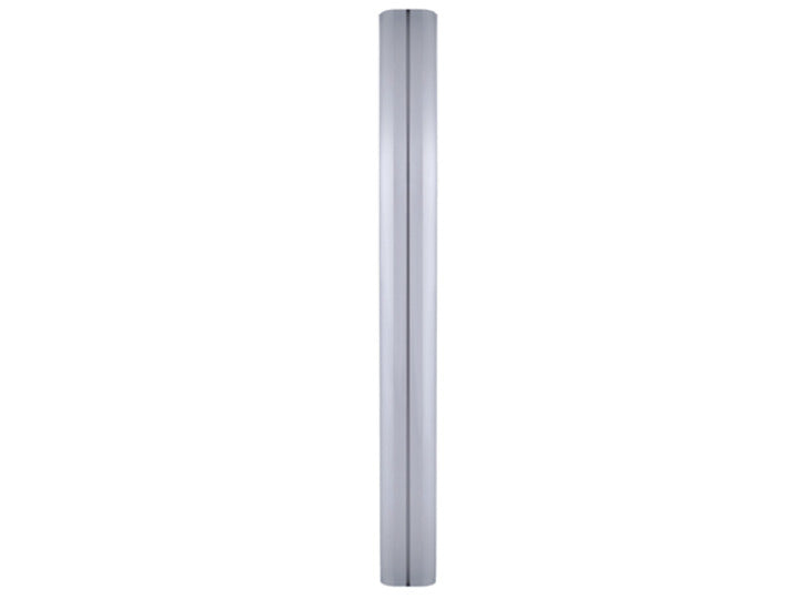 M PUBLIC DISPLAY STAND PILLAR 70 SILVER, INCL. 220V POWER RAIL