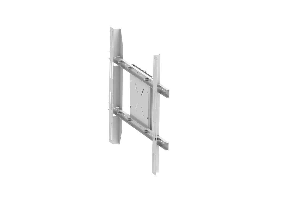 M PUBLIC DISPLAY STAND SINGLE SCREEN MOUNT SILVER