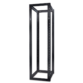 APC NETSHELTER 4 POST OPEN FRAME RACK 44U #12-24 THREADED HOLES