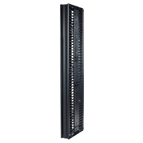 APC VALUELINE, VERTICAL CABLE MANAGER FOR 2 & 4 POST RACKS, 84"H X 6"W, DOUBLE-SIDED WITH DOORS