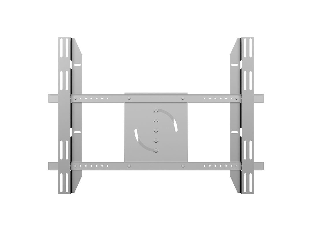 M PUBLIC DISPLAY STAND SINGLE SCREEN MOUNT SILVER