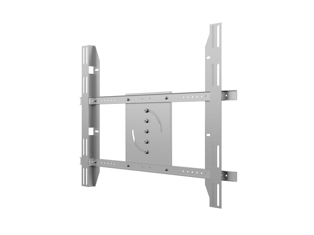 M PUBLIC DISPLAY STAND SINGLE SCREEN MOUNT SILVER