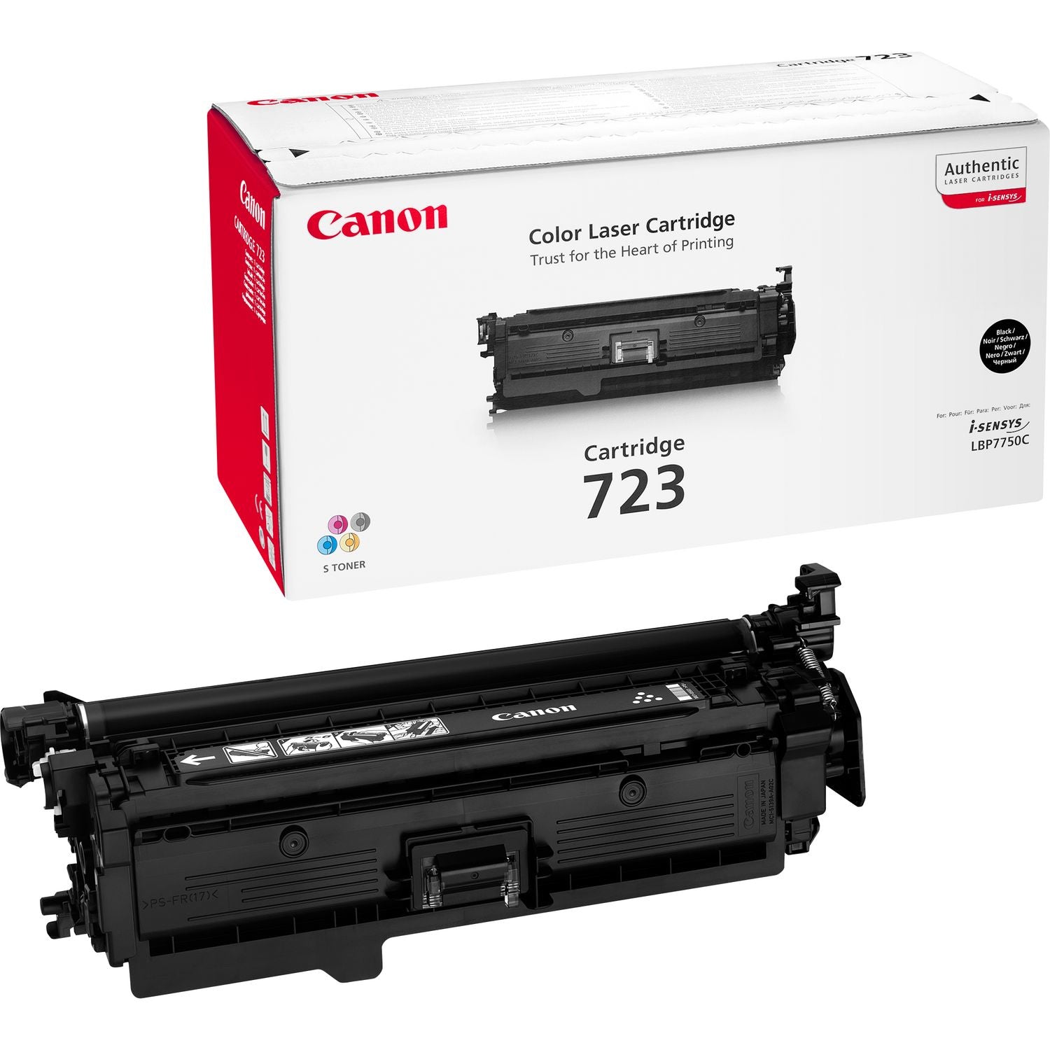 CANON CRG-723bk cartridge black LBP770CD