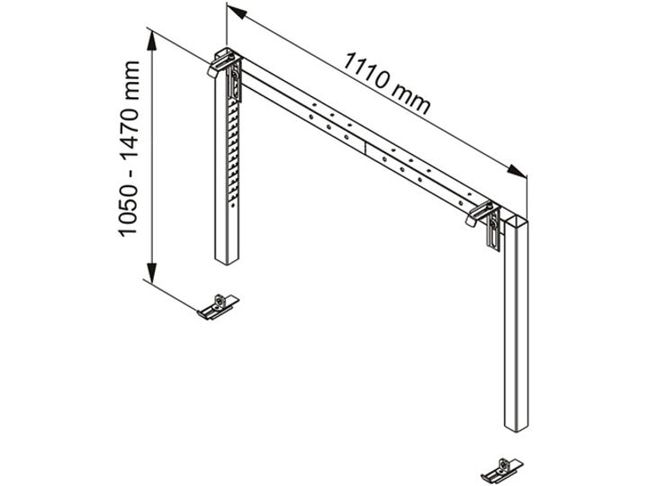 M WHITE BOARD ADAPTER KIT MOTORIZED MOUNT HD/SD