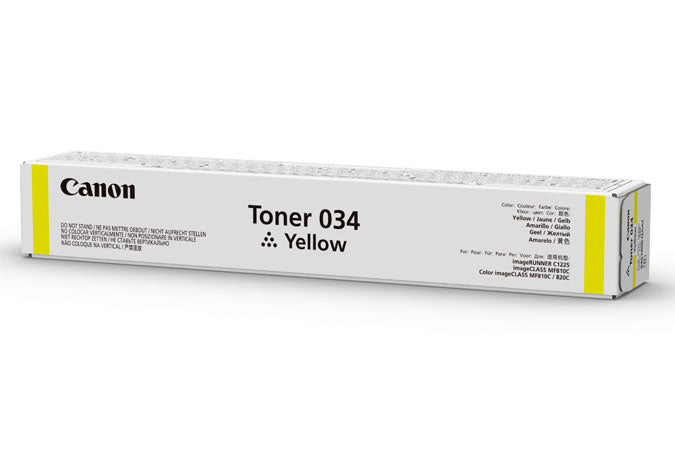 CANON Toner 034 Yellow