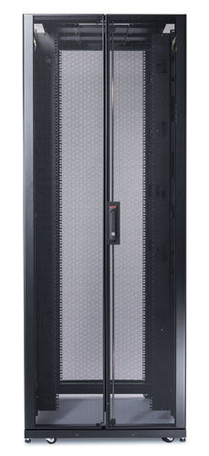 APC NETSHELTER SX 42U 750MM WIDE X 1200MM DEEP ENCLOSURE WITH SIDES BLACK -2000 LBS. SHOCK PACKAGING