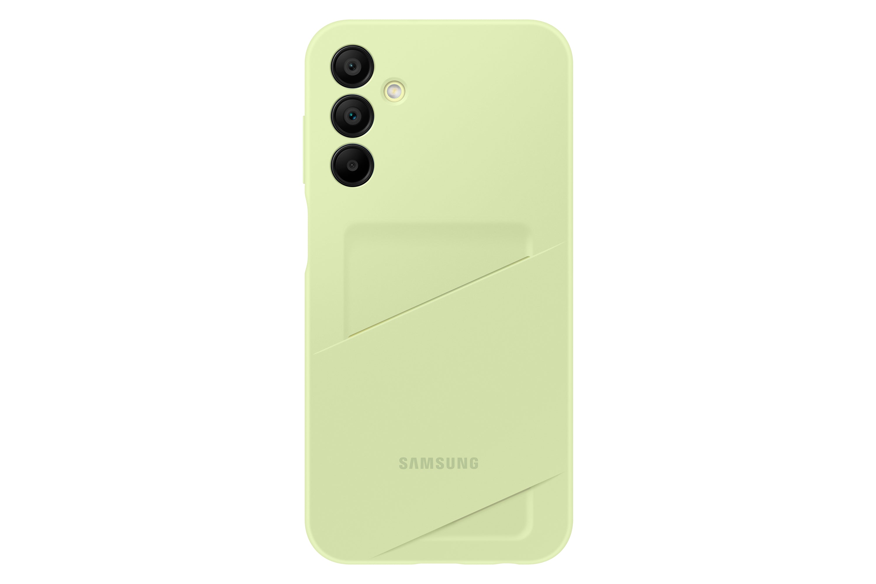 SAMSUNG A15 CARD CASE LIME