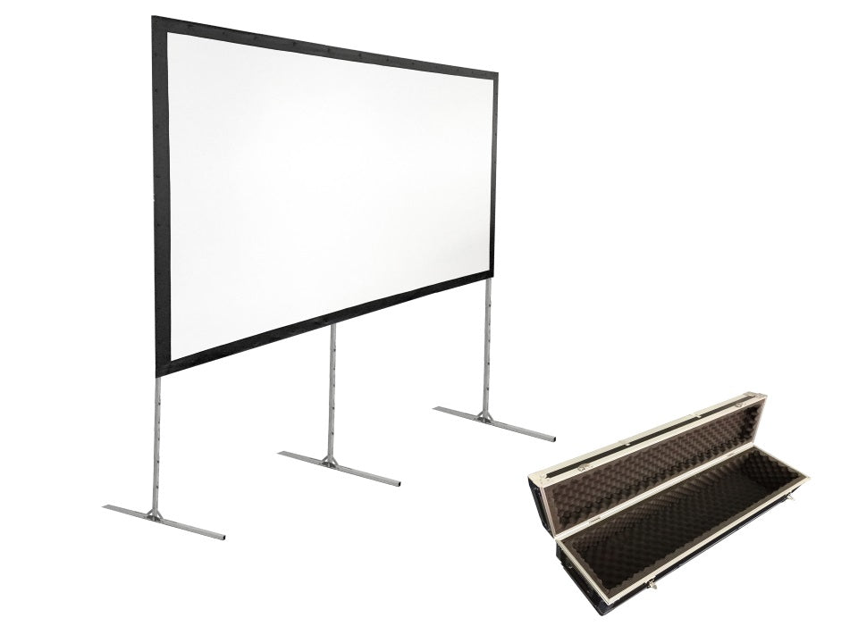 M QUICK FOLD PROJECTION SCREEN, 16:9,664X374,300''