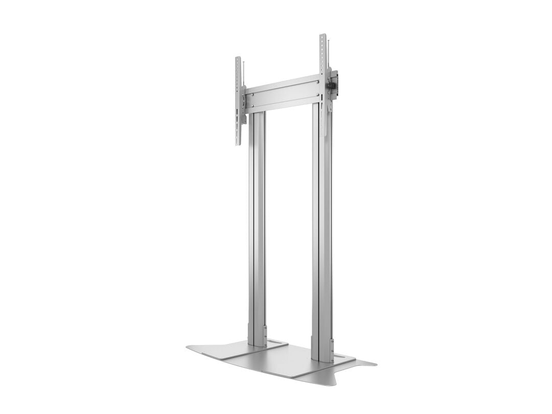 MB PUBLIC DISPLAY STAND 180 DUAL PILLAR FLOORBASE SILVER