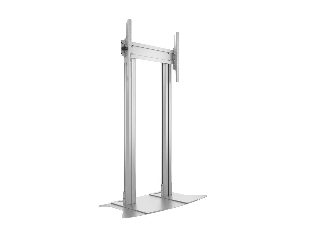 MB PUBLIC DISPLAY STAND 180 DUAL PILLAR FLOORBASE SILVER