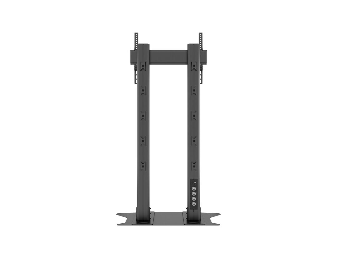 MB DISPLAY STAND 210 DUAL PILLAR FLOORBASE BLACK