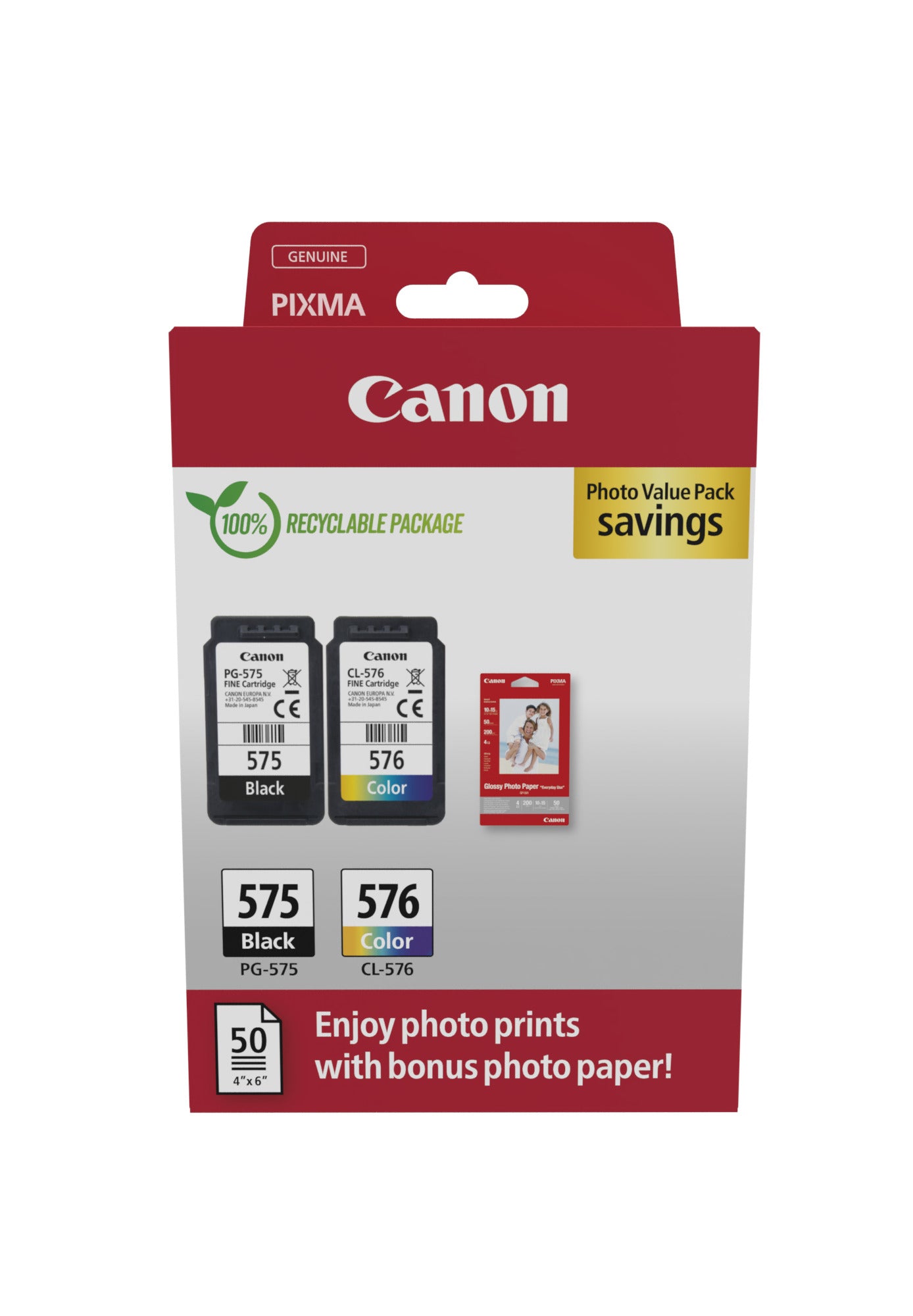 CANON PG-575/CL-576 Ink Cartridge PVP