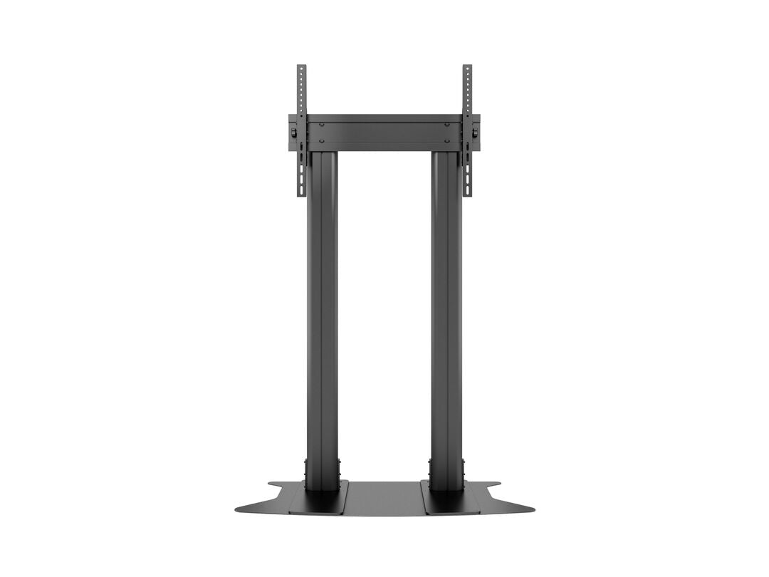 MB PUBLIC DISPLAY STAND 180 DUAL PILLAR FLOORBASE BLACK