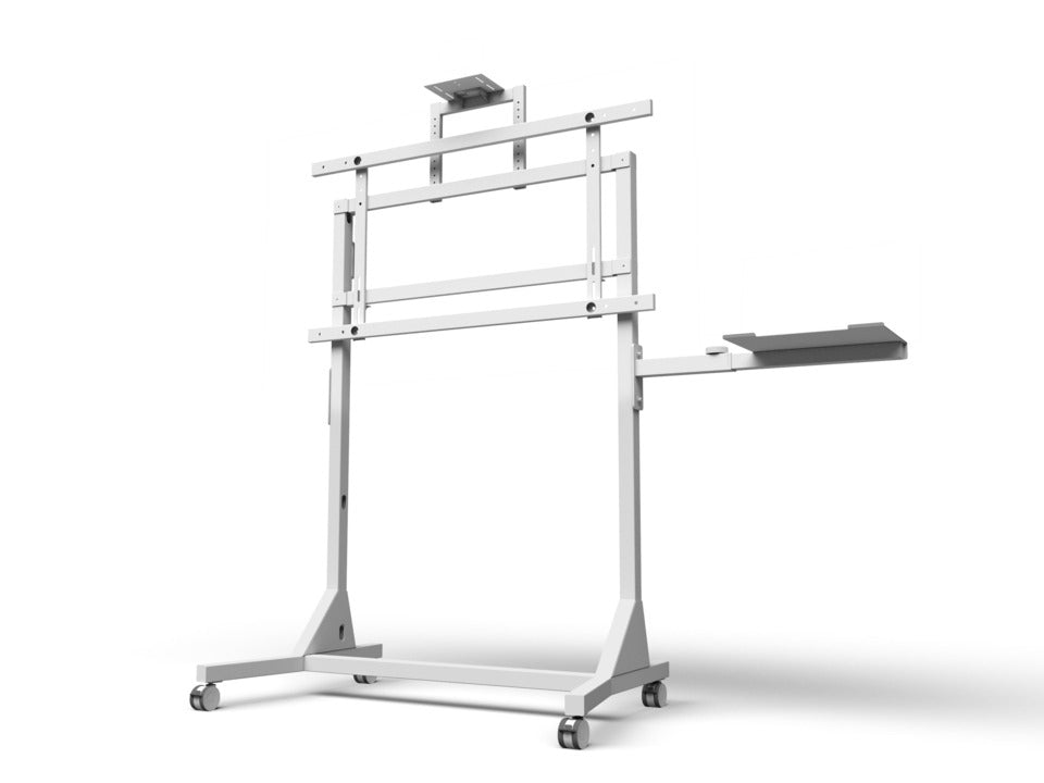 M MANUAL FLOORSTAND 130KG WHITE SD