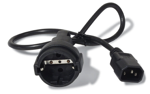 APC POWER CORD, C14 TO CEE 7/7 SCHUKO, 0.6M