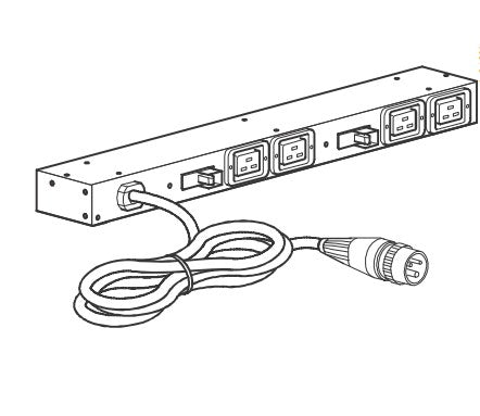 APC RACK PDU, BASIC, 0U/1U, 220-240V, 32A, (4) C19, EMEA/ASIA