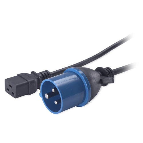 APC POWER CORD, C19 TO IEC309 16A, 2.5M