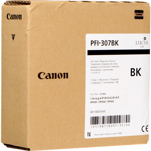 CANON PFI-307BK Black 330ml