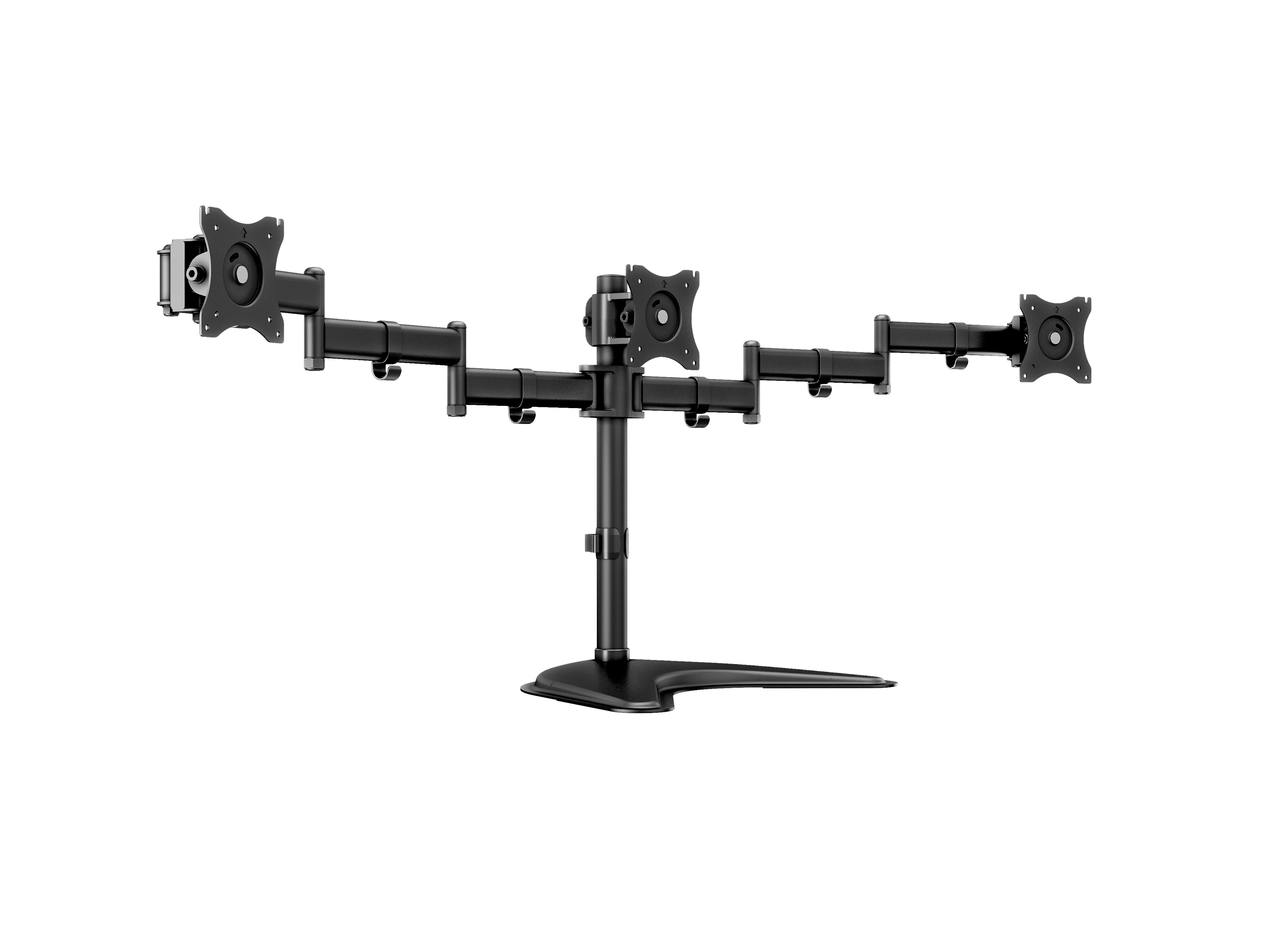 MB DESKSTAND BASIC TRIPLE BLACK MAX 10KG