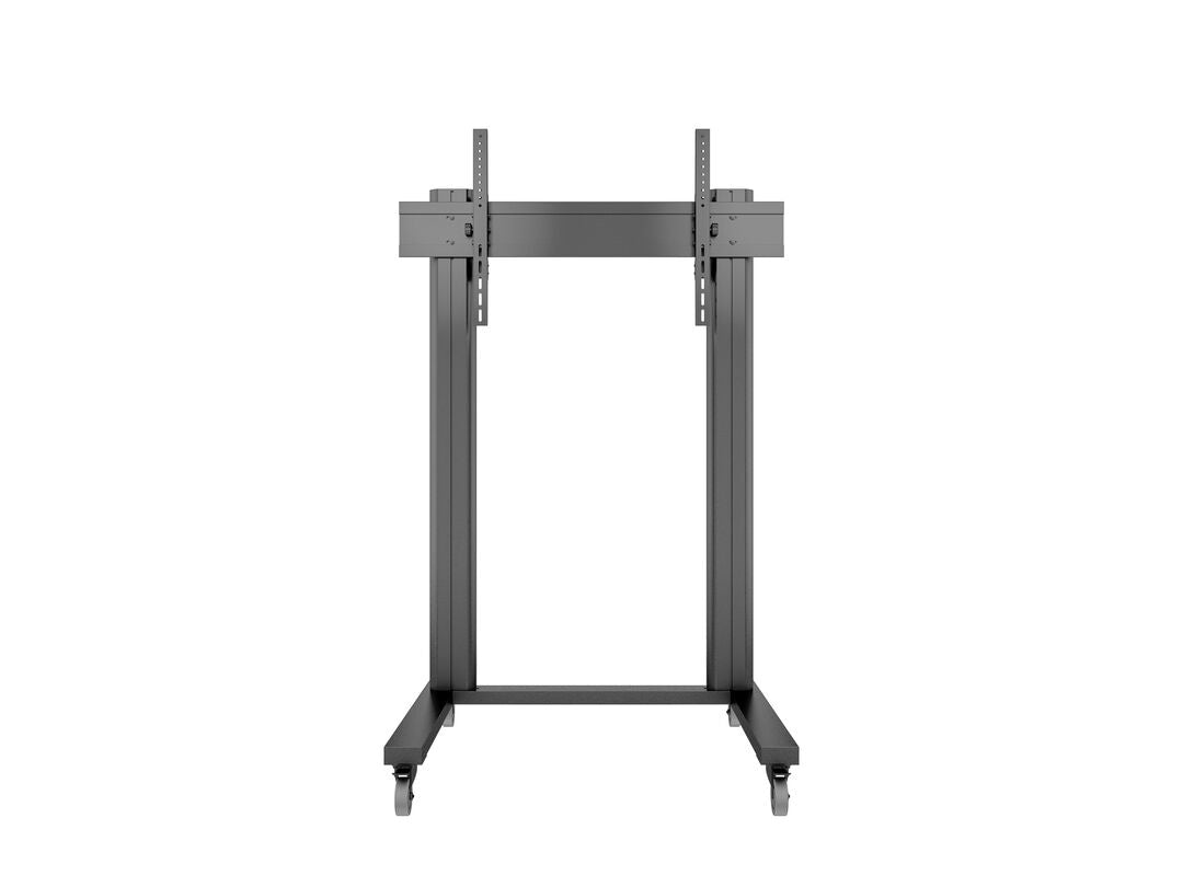 M PUBLIC DISPLAY STAND 180 DUAL PILLAR WHEELBASE BLACK