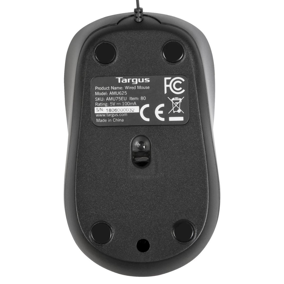 TARGUS COMPACT BLUE TRACE MOUSE