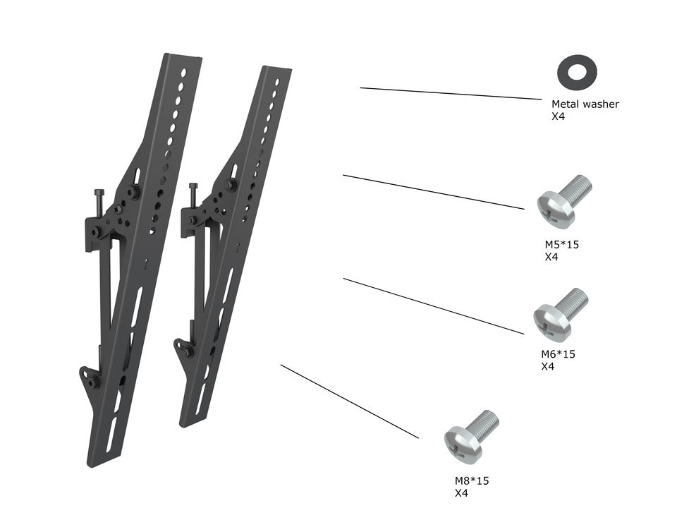 MB PRO SERIES - TILT ARMS 400MM