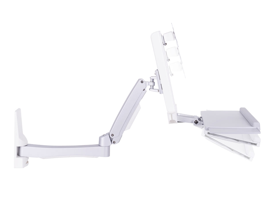 M WORKSTATION ARM SINGLE EXTENDED