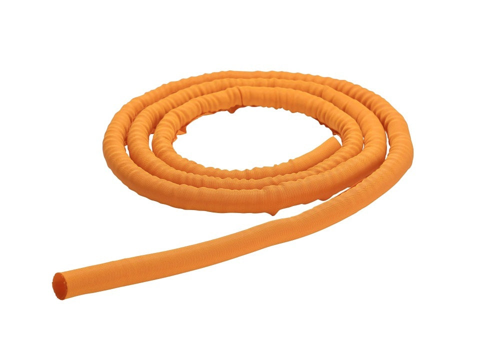 M UNIVERSAL CABLE SOCK SELF WRAPPING 25MM ORANGE 25M