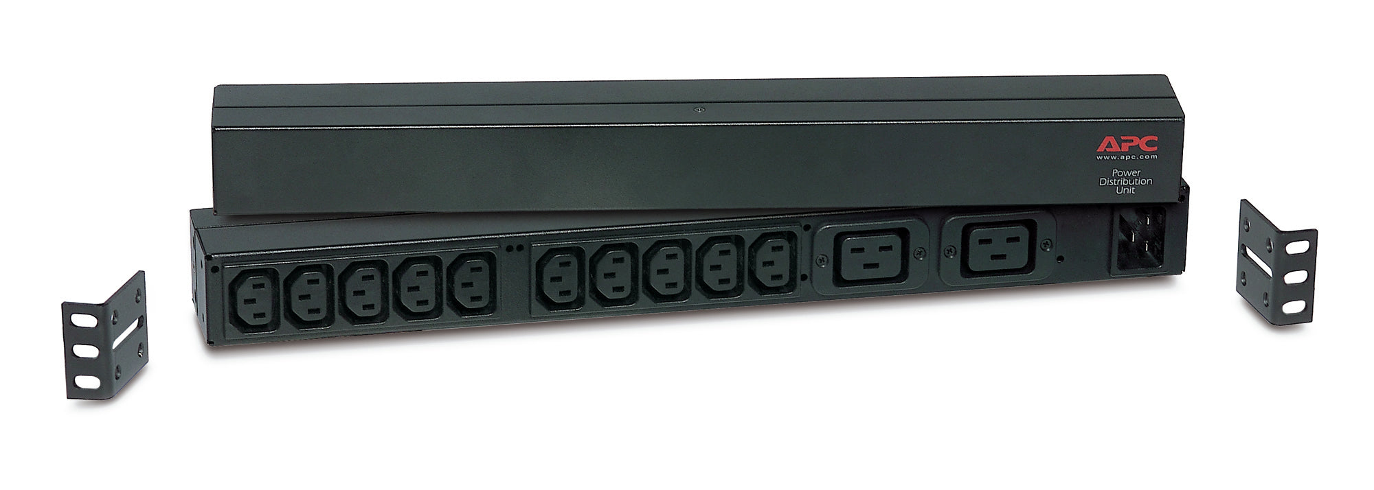 APC RACK PDU,BASIC, 1U, 16A,208&230V, (10)C13 & (2)C19