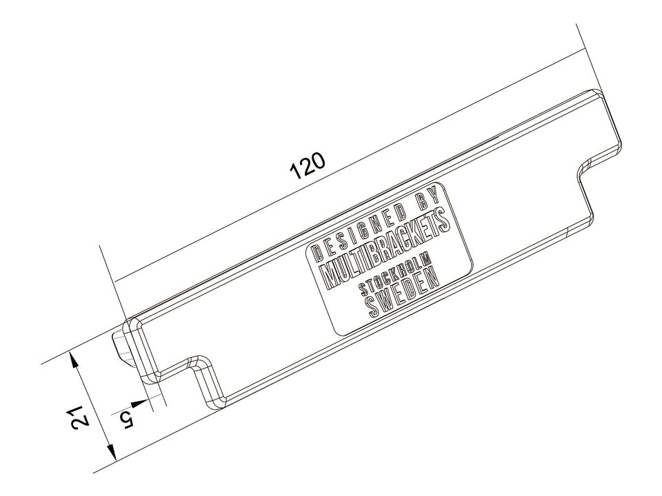 MB PRO SERIES - RAIL END COVER