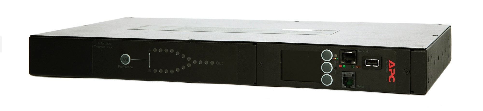 APC RACK ATS, 230V, 16A, C20 IN, (8) C13 (1) C19 OUT