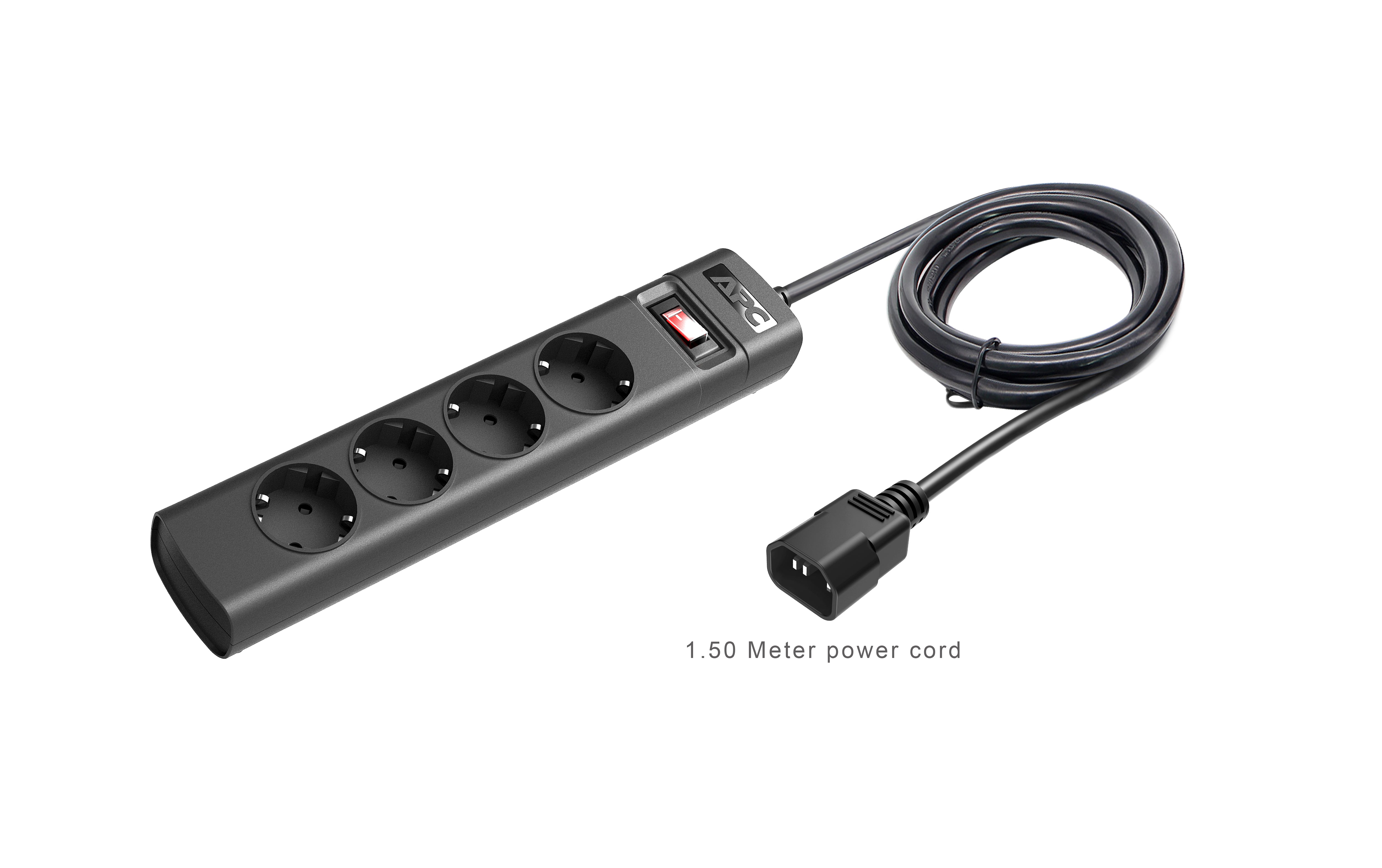 APC UPS POWER STRIP, IEC C14 TO 4 OUTLET SCHUTZKONTAKT (CEE 7/3), 230V GERMANY