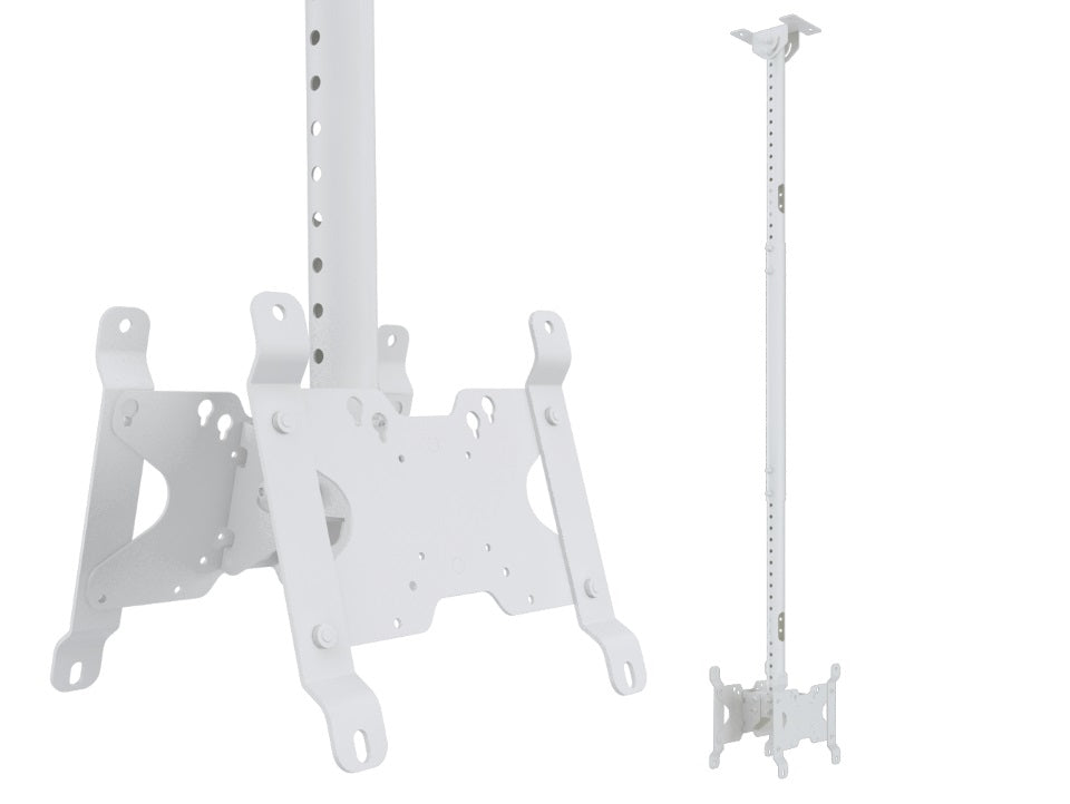 M PUBLIC CEILINGMOUNT SMALL BACK TO BACK WHITE 1500